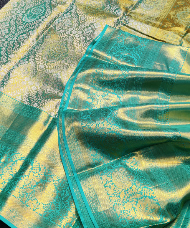Kanchi Pattu Wedding Sarees @30% Off -KMP957