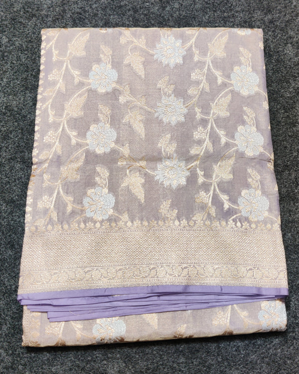Banaras Tissue Allover Meenakari - BRS47
