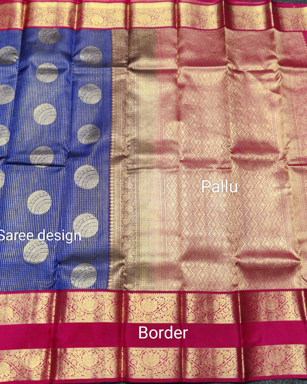 50% off Kanchi kuttu vintage Handloom saree - KMP96 alternate view