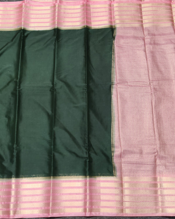 Mysore crepe semi silk saree - M14 alternate view