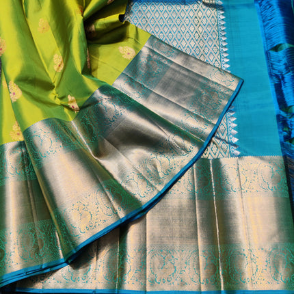 Meenakari kanchi Butta Saree - KMP3066
