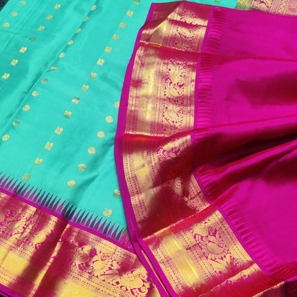 Kanchi Pure Handloom Pattu Saree - KMP163