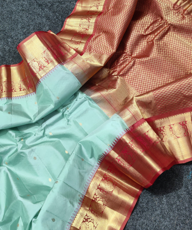 Gadwal Handloom Pure silk saree - GPS148