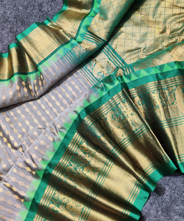 Gadwal pure silk saree - GPS134