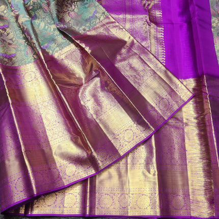 Kanchi pure Bridal wear saree @30% Off - KMP52