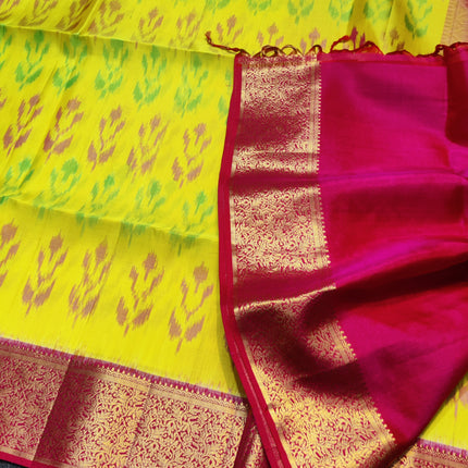 Ikkath Pure Silk Pattu Saree- IKT50