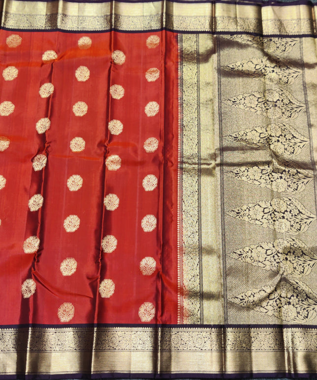 Kanchi pure soft silk Saree - KMP3011