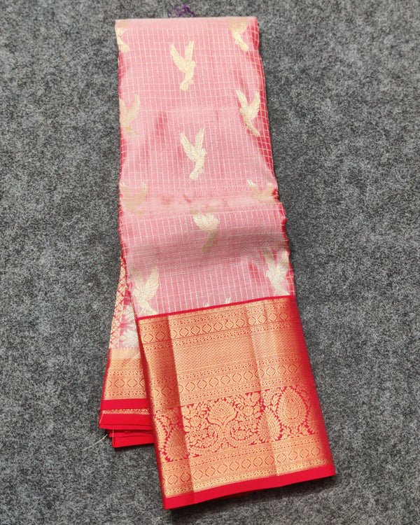 Kanchi Vintage Gap border pattu - KMP341