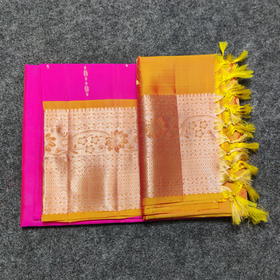 Meenakari kanchi lightweight pattu Saree - KMP122