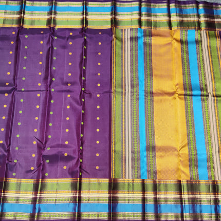 Kanjivaram Resham Silk Saree - KMP1541