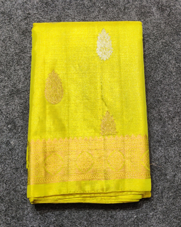 Kanchi Pure Handloom Tissue Silk Saree - KMP240