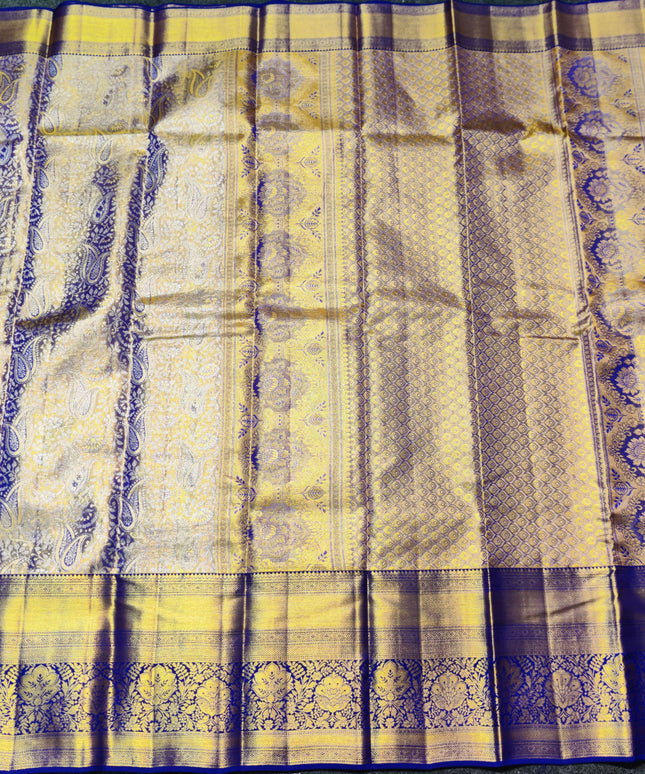 Kanchi Pattu Wedding Sarees @30% Off -KMP965