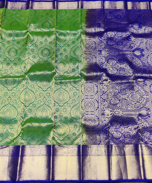 Kanchi pure bridal silk saree - KMP1517