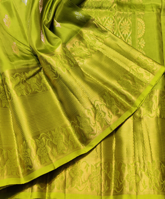 Kanchi Pattu Half Fine saree - HF218