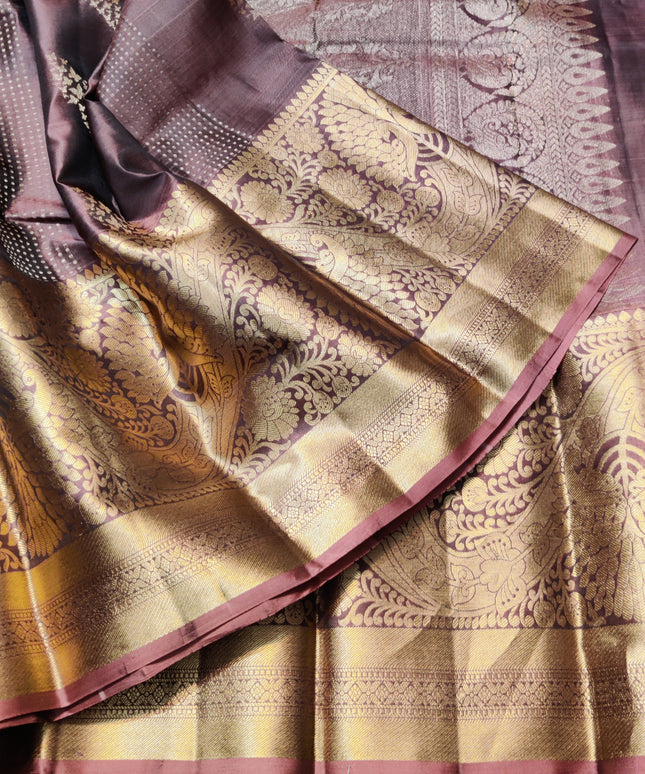 Kanchi pattu pure silk Saree - KMP1270