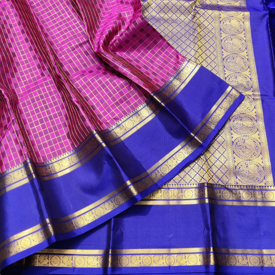 40% off Kanchi kuttu vintage Handloom saree - KMP55