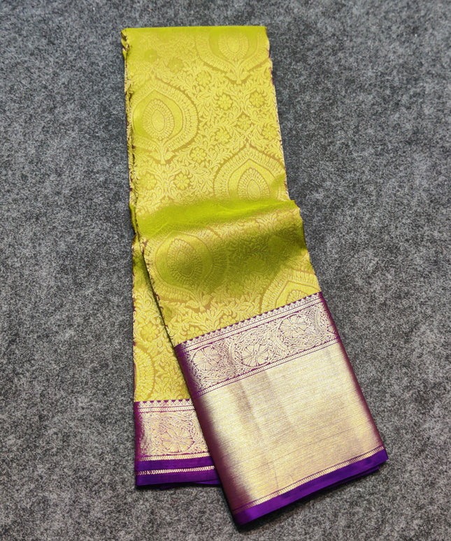 Kanchi pure bridal silk saree - KMP1516