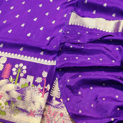Mashru Silk Saree- MS35