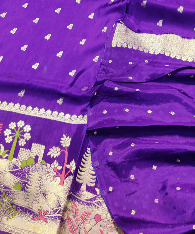 Mashru Silk Saree- MS35