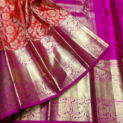 Kanchi pure Bridal wear saree @30% Off - KMP06