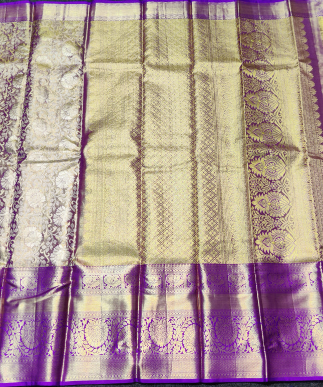 Kanchi Pattu Wedding Sarees @30% Off -KMP960