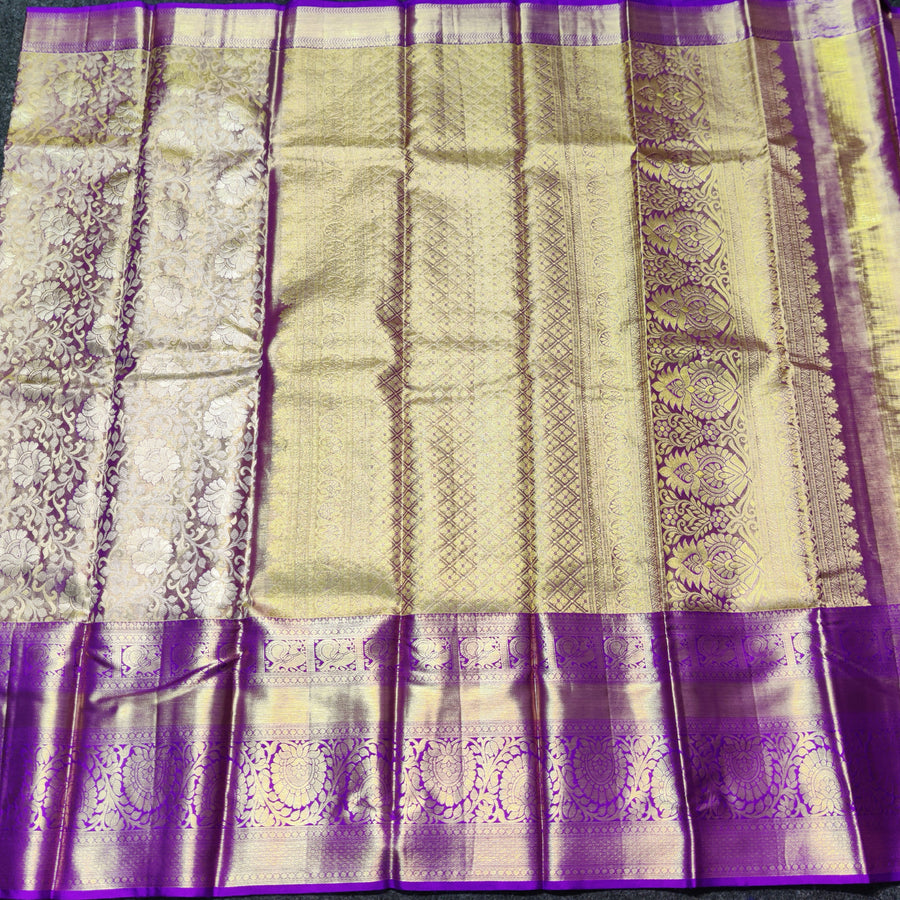 Kanchi Pattu Wedding Sarees @30% Off -KMP960