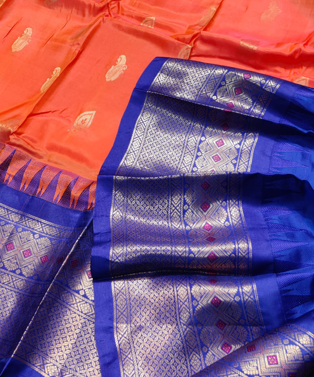 Kuppadam pattu saree - KP26