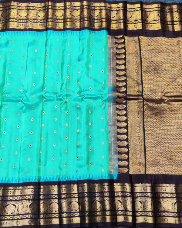 Gadwal Handloom pure silk- GPS47 alternate view