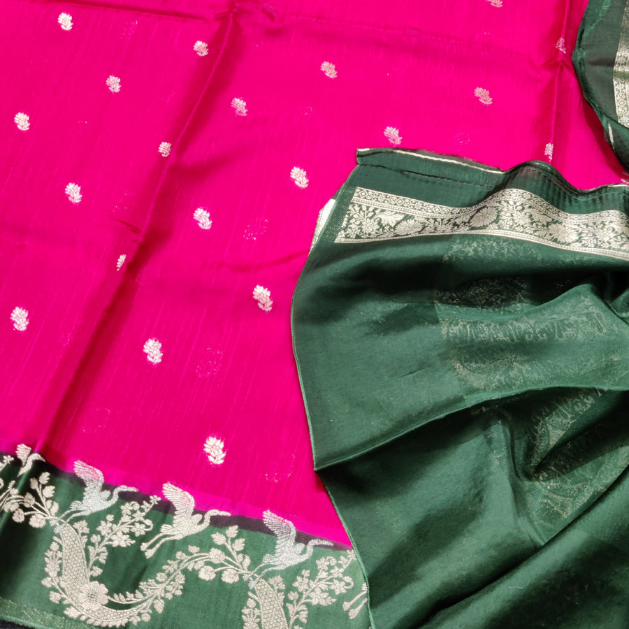 Jute Silk Saree- J05