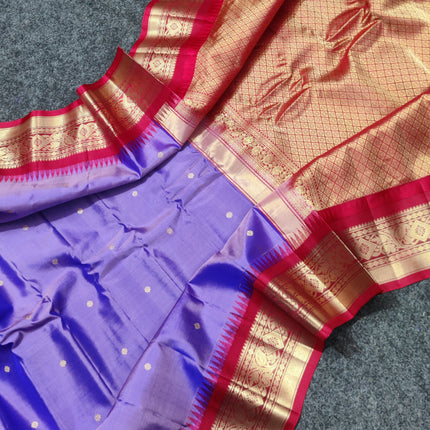 Gadwal Handloom Pure silk saree - GPS158