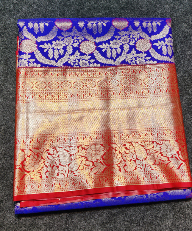 kanchi pattu half fine Bridal Saree -HF267