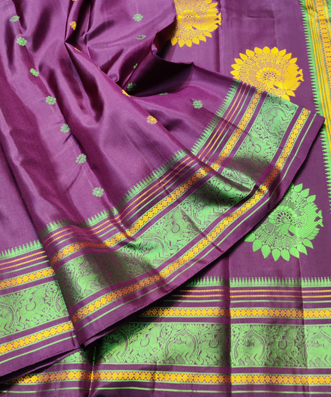 Kanjivaram Resham Silk Saree - KMP1972