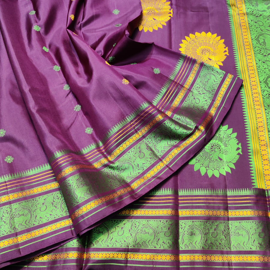 Kanjivaram Resham Silk Saree - KMP1972