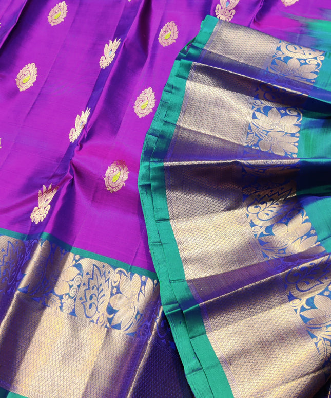 Kanchi pure silk Saree - KMP1243