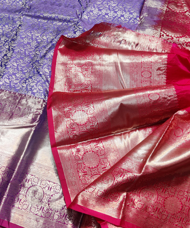 Kanchi pattu half fine bridal wear saree HF22