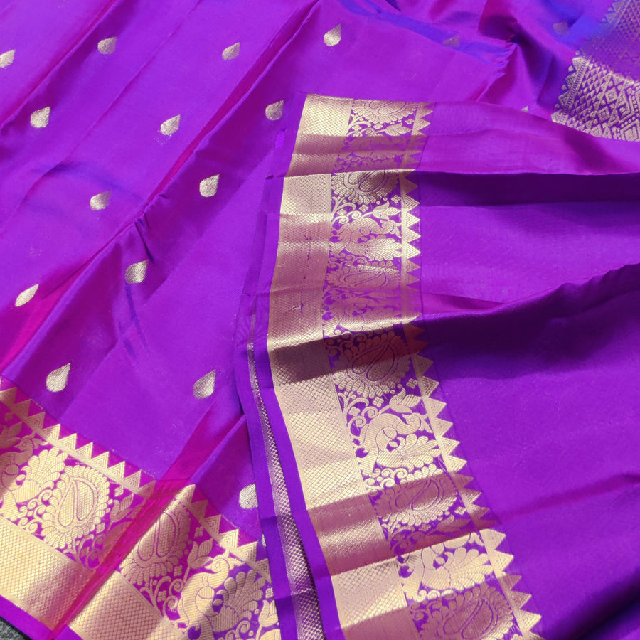 Kanchi pure silk saree - KMP701