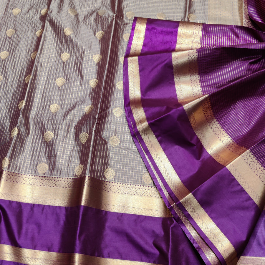 Kanchi semi vintage silk Saree -KS38