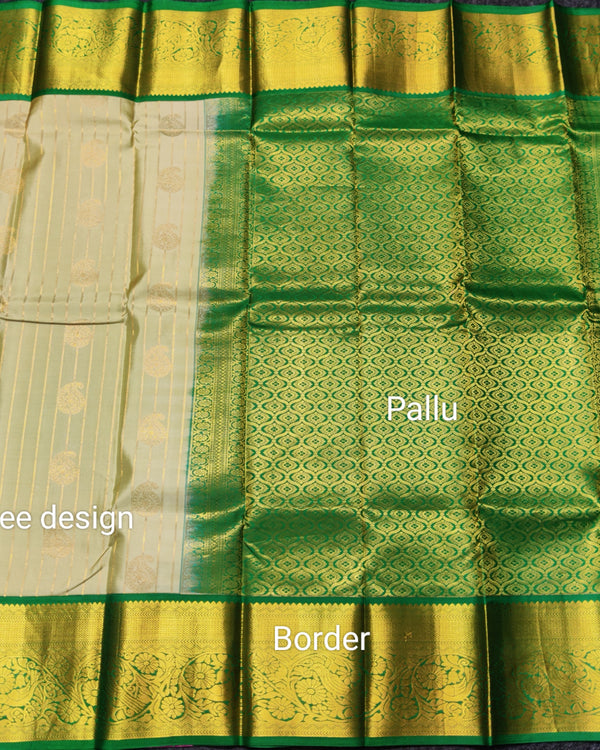 50% off Kanchi kuttu vintage Handloom saree - KMP92 alternate view
