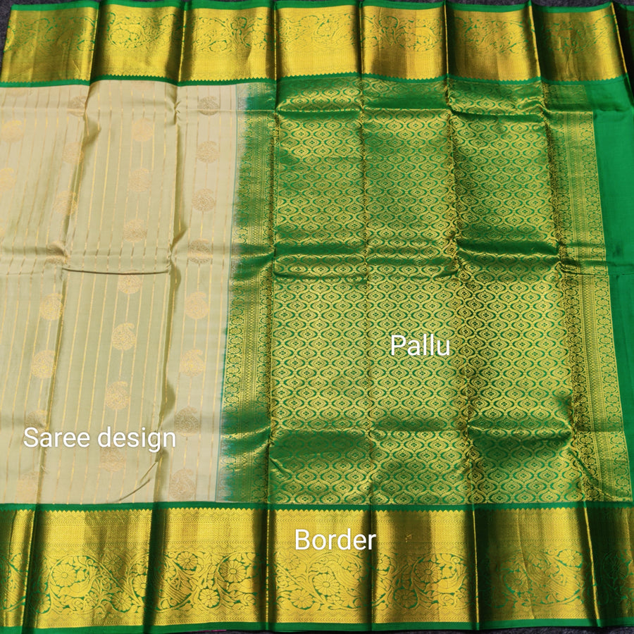 50% off Kanchi kuttu vintage Handloom saree - KMP92