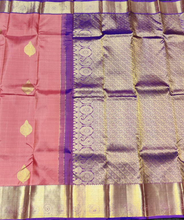 Kanchi Pure Dhantu Silk Saree - KMP1382