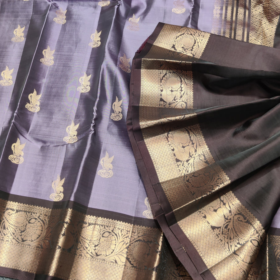 Kanchi Vintage pattu - KMP311