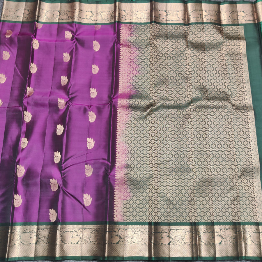 Kanchi Vintage pattu - KMP303