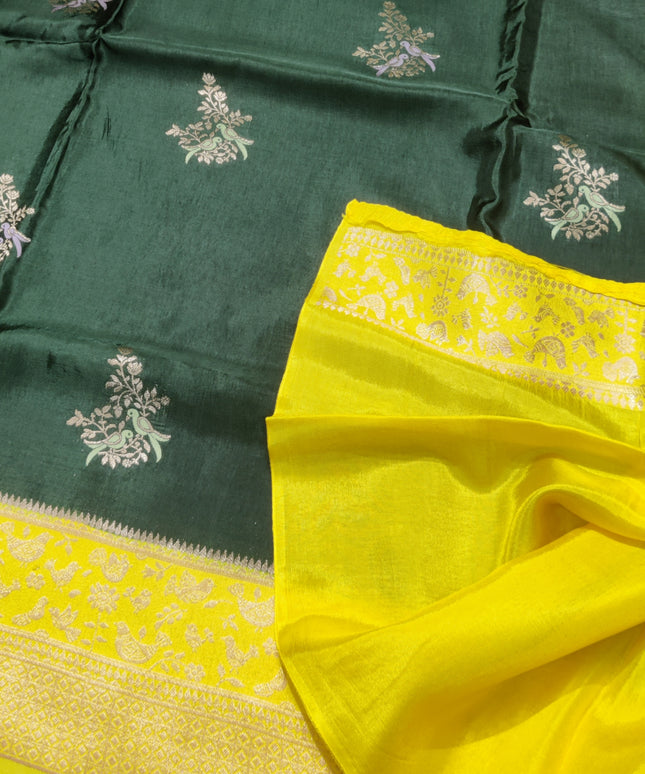 Mashru Silk Saree- MS16