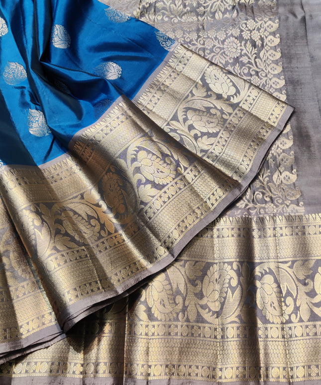 Kanchi pure silk Saree - KMP1186