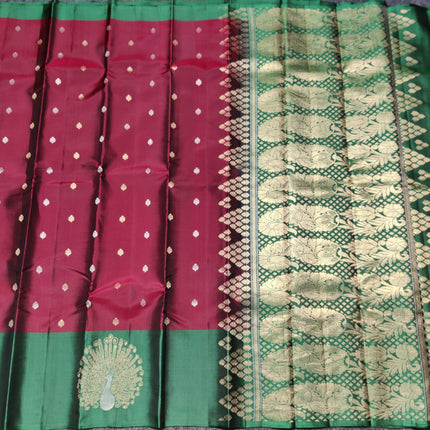 Kanchi pure soft silk Saree - KMP2051