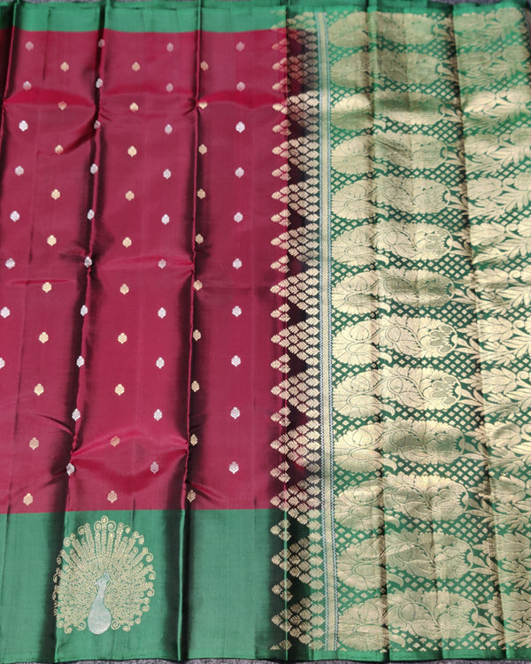 Kanchi pure soft silk Saree - KMP2051 alternate view