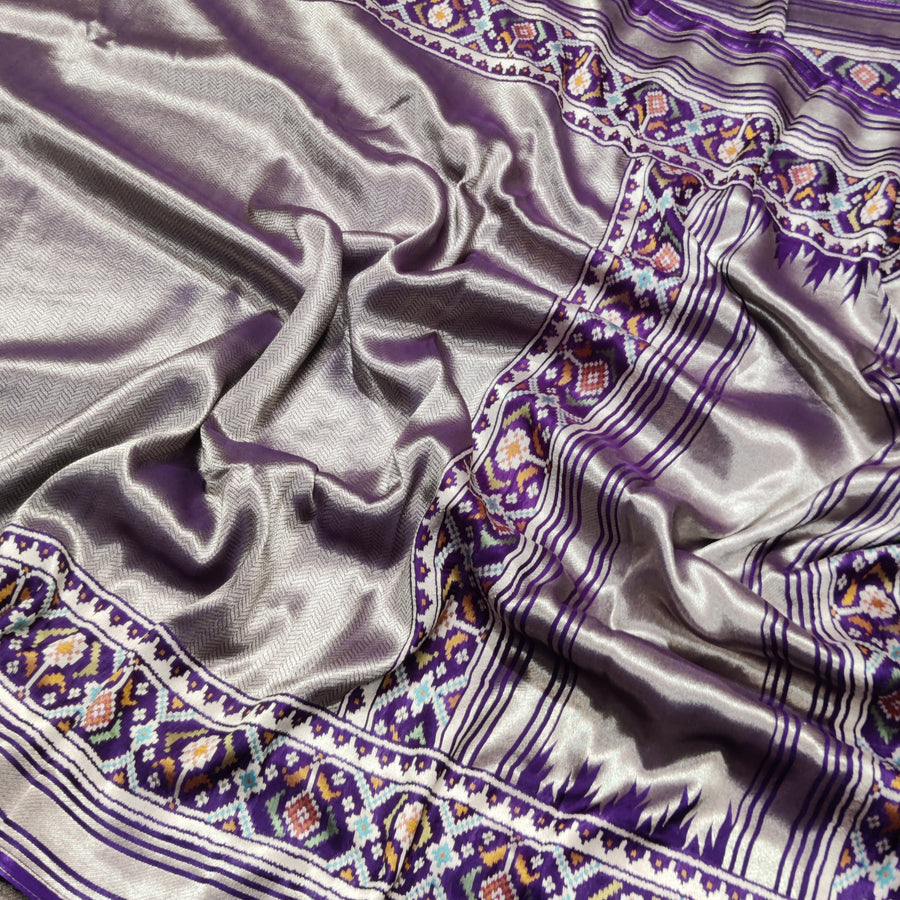 Banaras Tissue Patola silk saree - BRS29