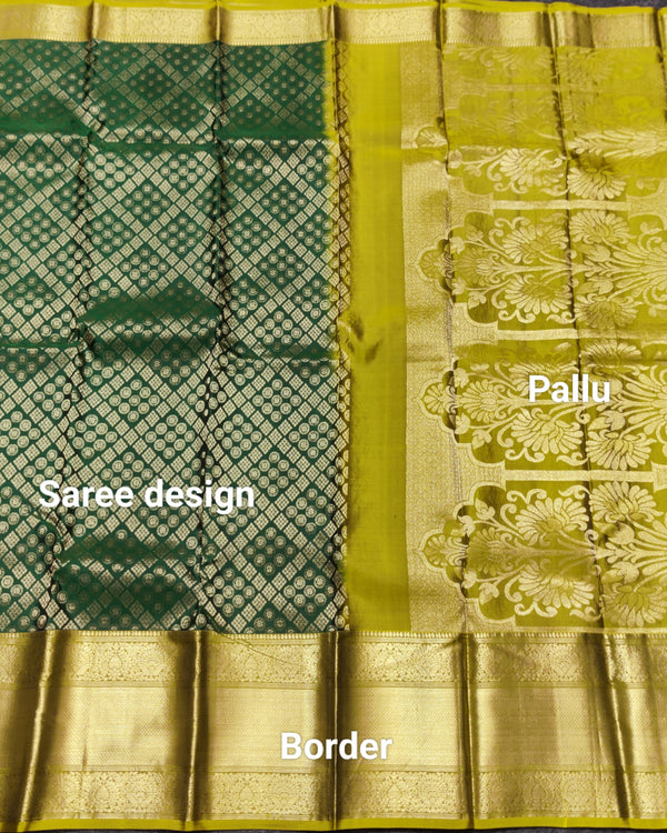 Kanchi pure Bridal wear saree @40% Off - KMP2007 alternate view