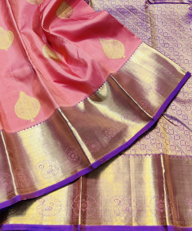 Kanchi Pure Dhantu Silk Saree - KMP1382