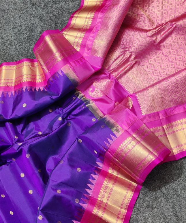 Gadwal Handloom Pure silk saree - GPS172